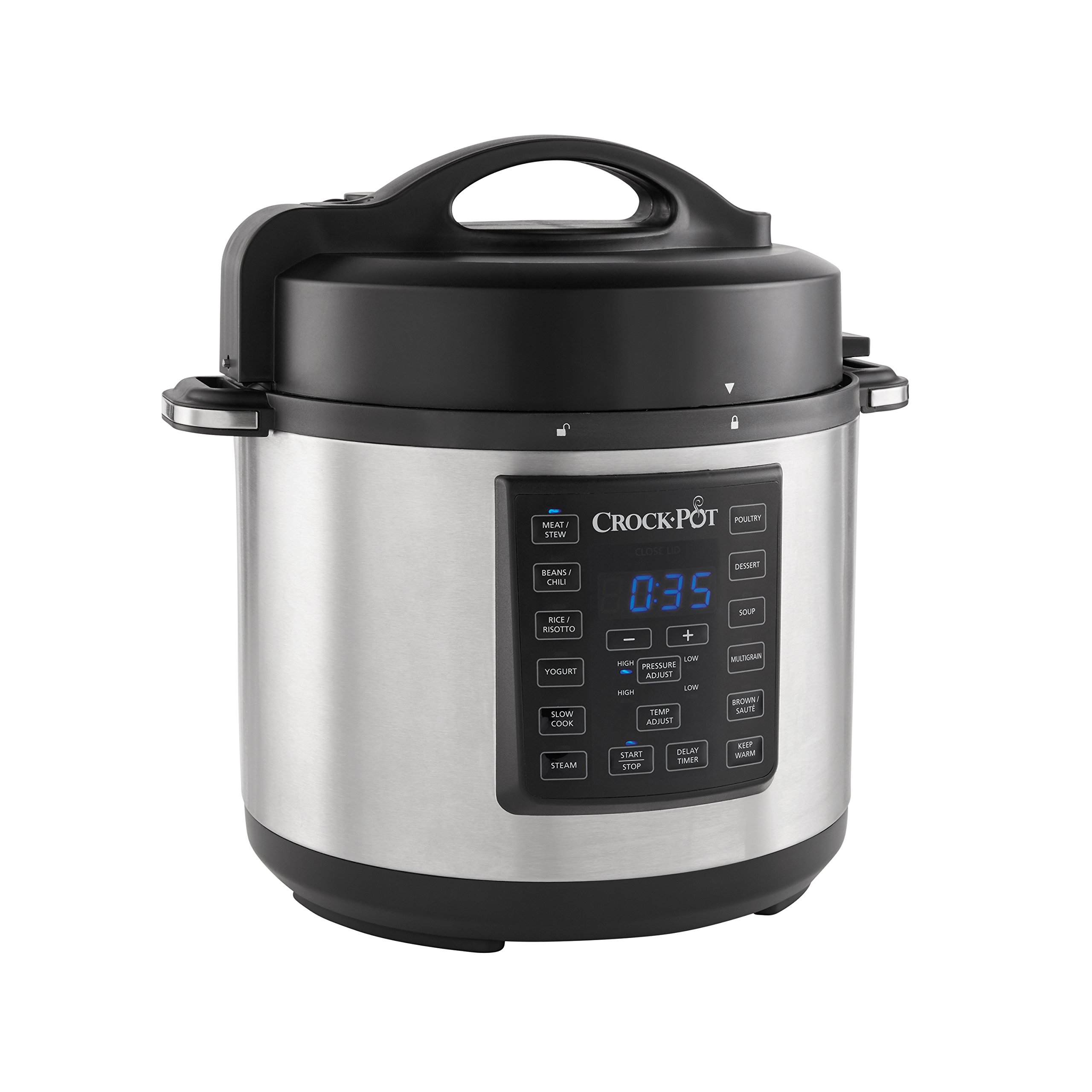 Crock-Pot 6 Qt 8-in-1 Multi-Use Express Crock Programmable Slow Cooker