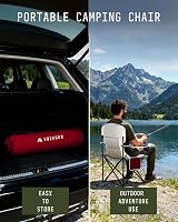 Voyager 2 Pack Outdoor Camping Chair Set 120kg Capacity Folding Chairs view 9