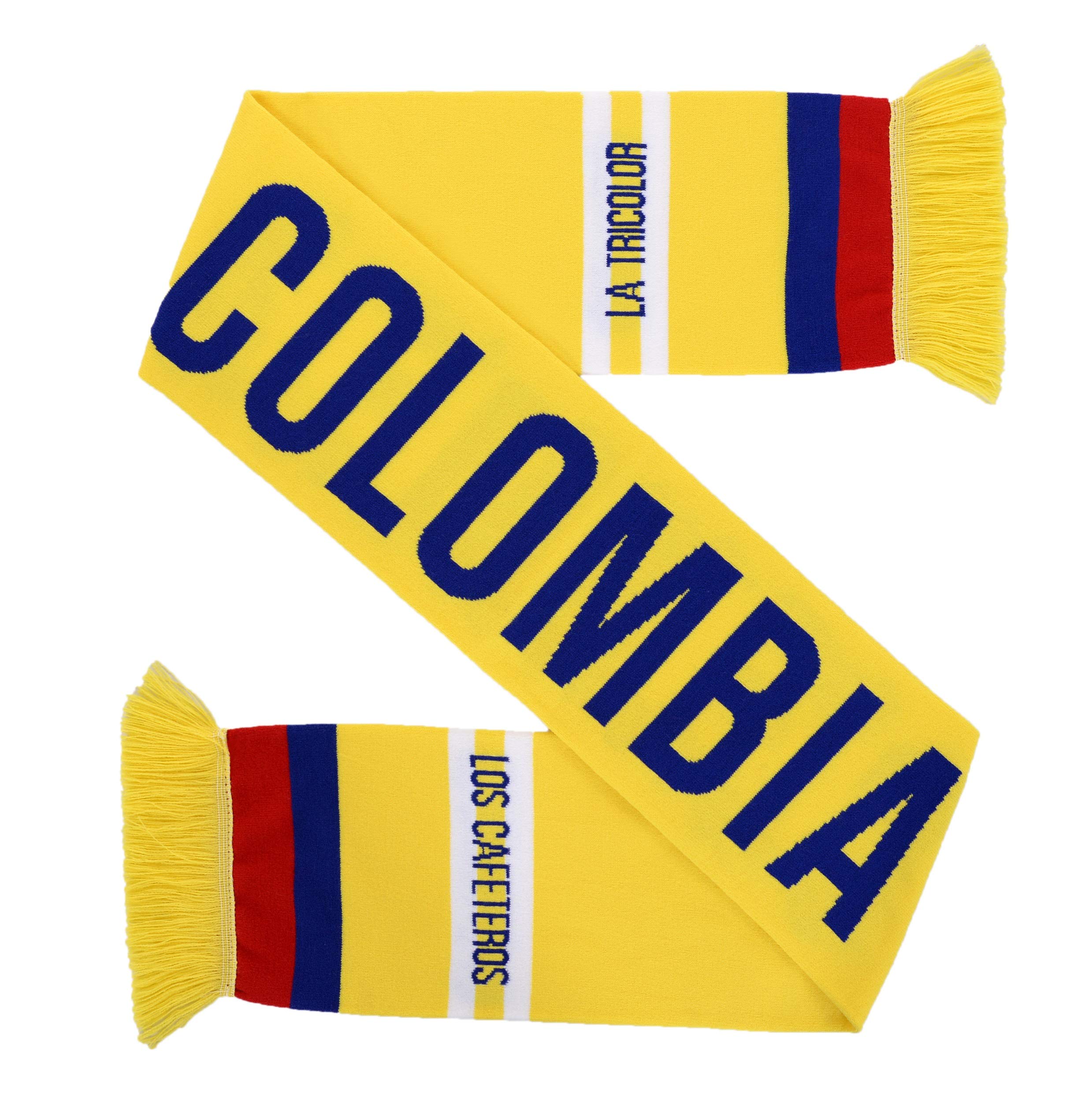 Euroscarves National Football High-Definition HD Knit Scarf (Colombia)