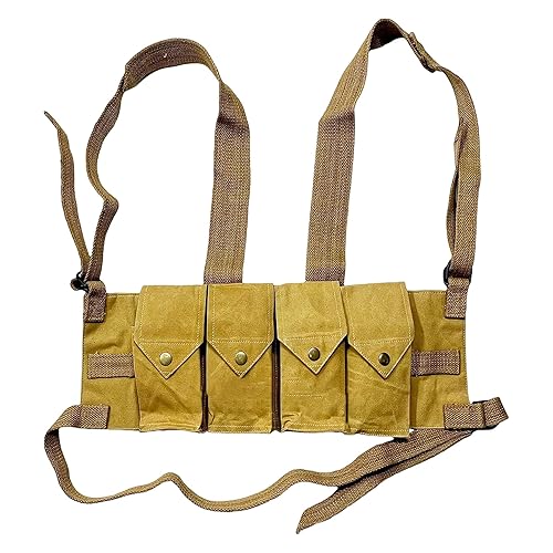 Warreplica Rhodesian Fereday & Sons Chest Rig FAL/G3/M14 Bush War/20rd ...
