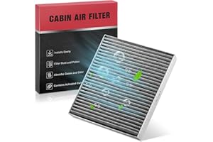 BDFHYK CF10729 Cabin Air Filter w/Activated Carbon Replacement for Ram 1500 2500 3500 4500 5500, Caliber, Avenger, Journey, Cirrus, Sebring, Compass, Patriot