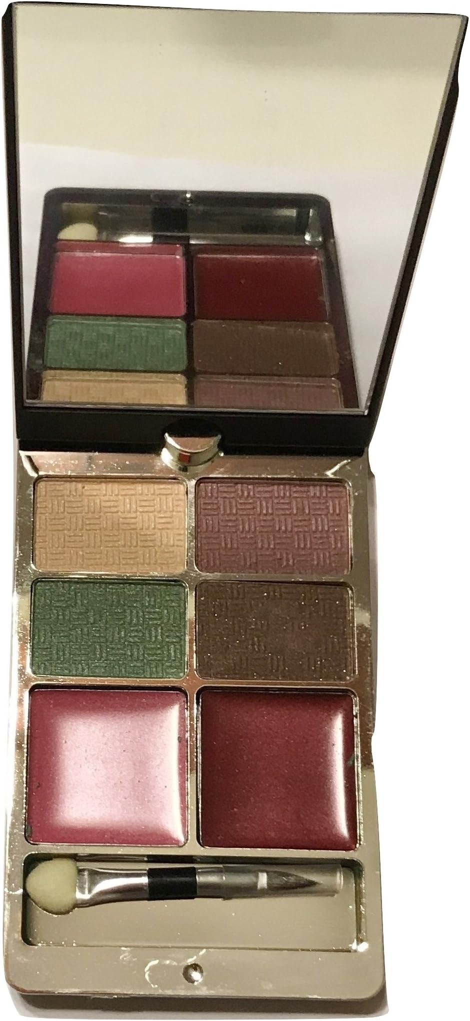 Willi Smith 6 Eye Shadow & Lip Color Compact Mirror Set