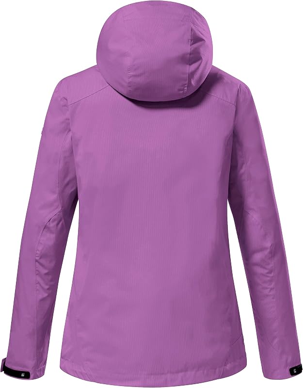 Mujer Chaqueta funcional/chaqueta de exterior con capucha desmontable KOS 133 WMN JCKT, mallow, 48, 38383-000