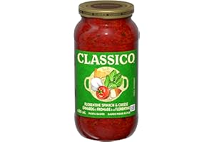 Classico Florentine Spinach & Cheese Pasta Sauce, 600 mL Jar
