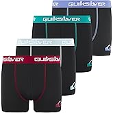 Quiksilver Boys Underwear 4 Pack Boxer Briefs for Boys 6-18 Durable Stretch Breathable Moisture Wicking