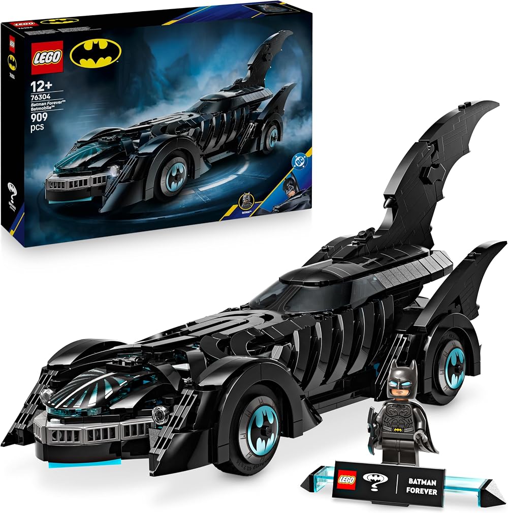 LEGO DC Batman Forever Batmobile 76304 with Minifigure Opening Cockpit