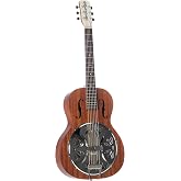Gretsch G9200 Boxcar Round-Neck, Mahogany Body Resonator - Natural, Padauk Fingerboard