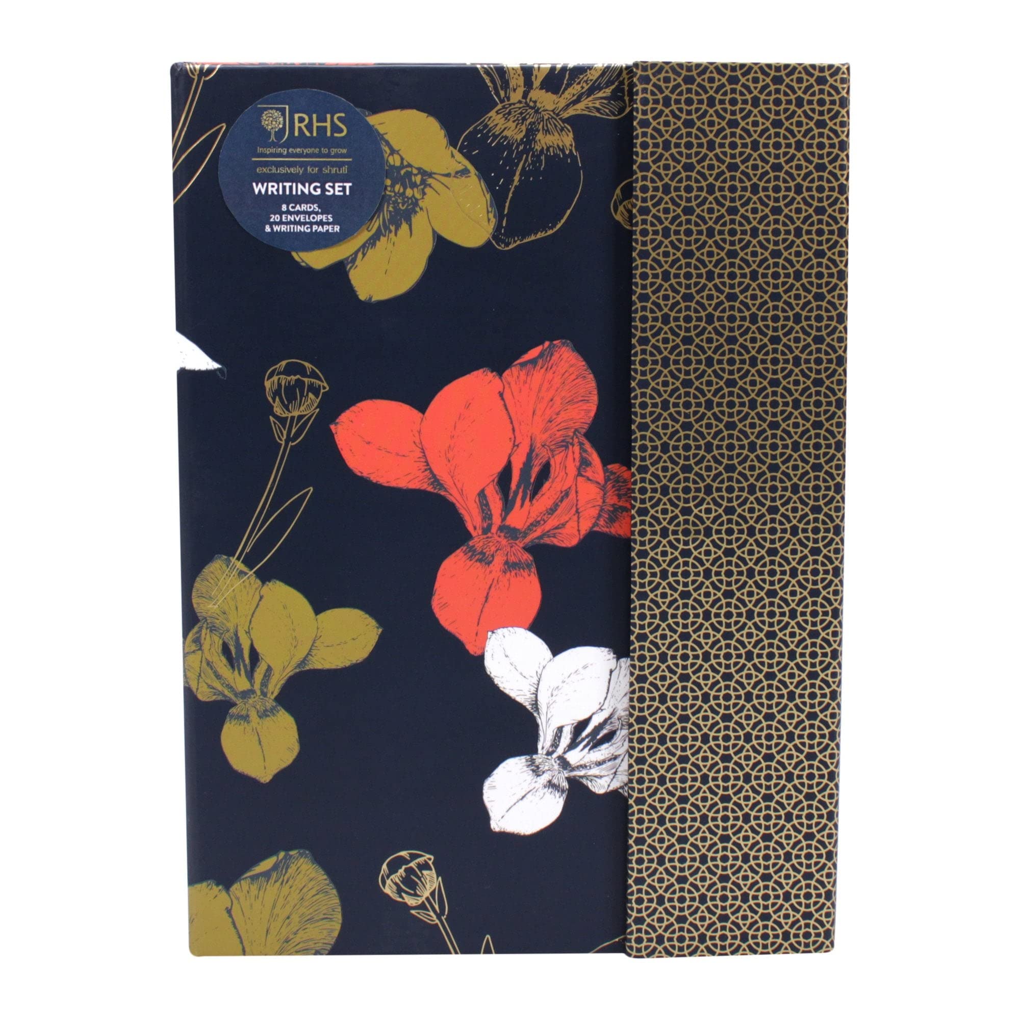 RHS - Stationery & Notebooks - RHS Writing Set - Irises & Hellebores