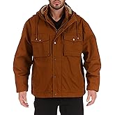 Smith's Workwear Mens Sherpa-lined Duck Work JacketWork Jacket
