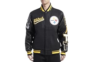 Pro Standard Mens NFL Script Tail Varsity Jacket