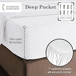 1000 Thread Count White King Size Sheet