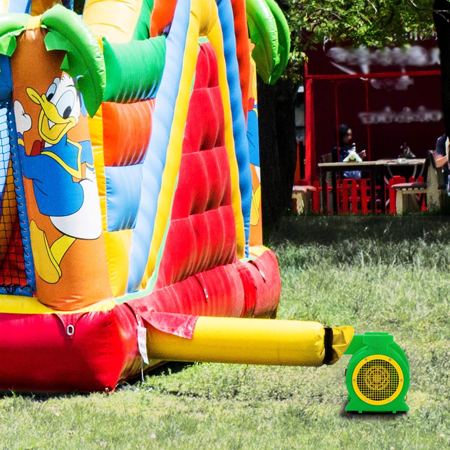 Amazon Com B Air Kodiak 1 Hp Bounce House Blower Green Toys Games