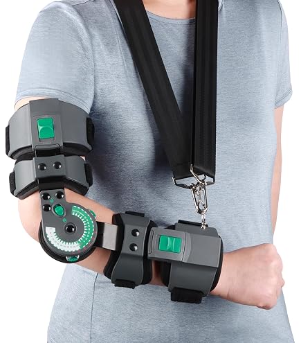 Amazon.com: Breg HEX Adjustable Hinged Elbow Brace (Large