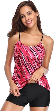 tankini with boyshort bottoms