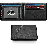 Zitahli Wallet for Men Slim 11 Credit Card Holder RFID Blocking Small Men's Wallet Bifold Minimalist Front Pocket With Mens Gifts Box | Slim, RFID Blocking, Premium, Front Pocket, Gift Box, Leather Card Holder