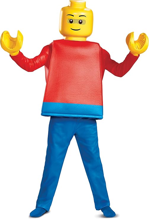 Child's Iconic LEGO Man Minifigure Deluxe Costume Toys & Games