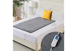 Heated Mattress Pad Mini Twin, Coral Fleece Electric Mattress Pad with Memory Function, 10 Heat Settings & 12 Timer Auto-Off,