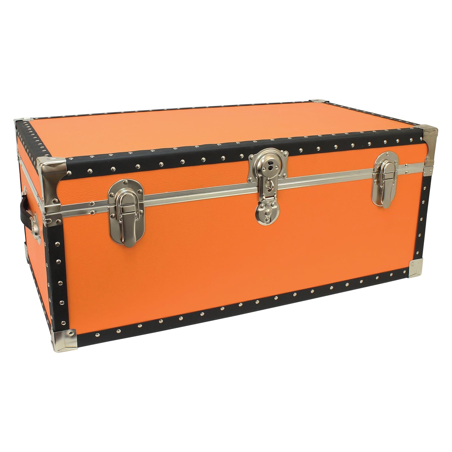 Seward Trunks 522051 Tacked Footlocker Trunk with Paper Lining and