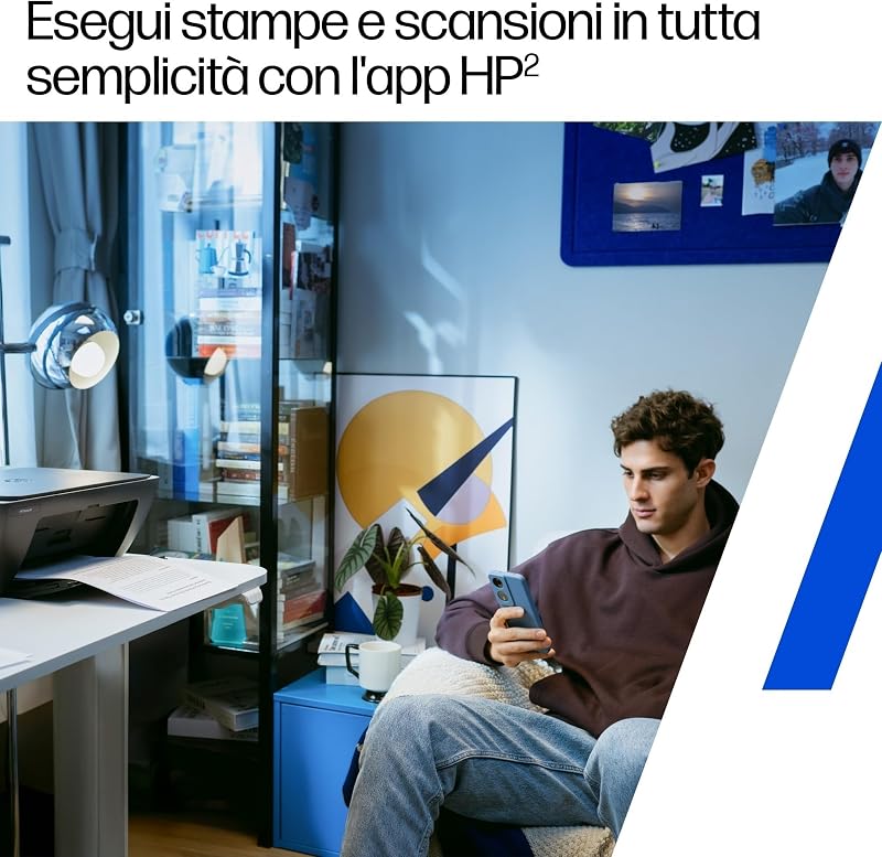 DeskJet 2920 89F97B, Stampante Multifunzione a Getto d'Inchiostro A4 a Colori, Fronte e Retro Manuale, 7,5 ppm, Wi-Fi, app, 3 Mesi di Inchiostro Instant Ink Inclusi, Nera