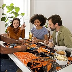 Tabletop Card Playmat with Magic Zones, 24 x 14