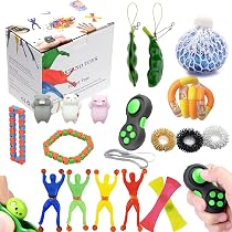 Cadeau Anxiété Boules Sensorielles Silicone – Soulagement Du Stress & Autisme (apaisant