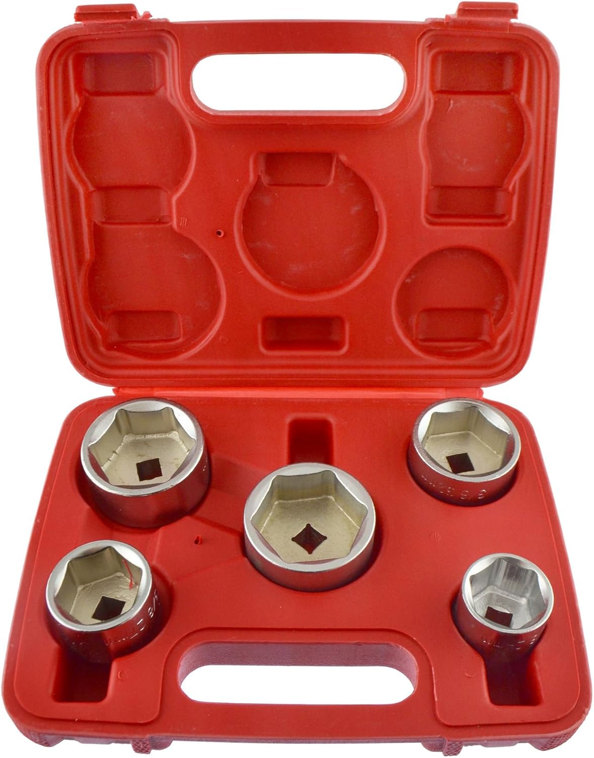 Oil Filter Socket Remover / Removal Tool / Cup Type 24mm 38mm 5pc Set