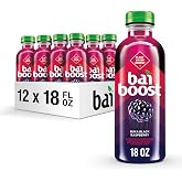 Bai Boost Buka Black Raspberry, Antioxidant Infused Beverage, 18 fl oz bottle (Pack of 12)