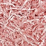 2 LB Light Pink Crinkle Cut Paper Shred Filler
