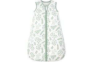 Yoofoss Baby Sleep Sack 0-6 Months, 2.5 TOG Thick Winter Wearable Blanket Baby with 2-Way Zipper, 100% Cotton Fabric Soft New