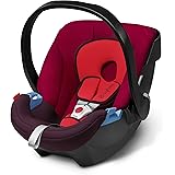 cybex ISOFIX・シートベルト固定両対応 ベビーシート 新生児用 トラベルシステム エイトン ルンバレッド 0か月~ (3年保証)