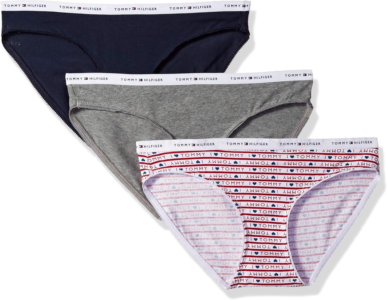 Tommy Hilfiger Damen Women's Cotton Underwear Panty, Multipack