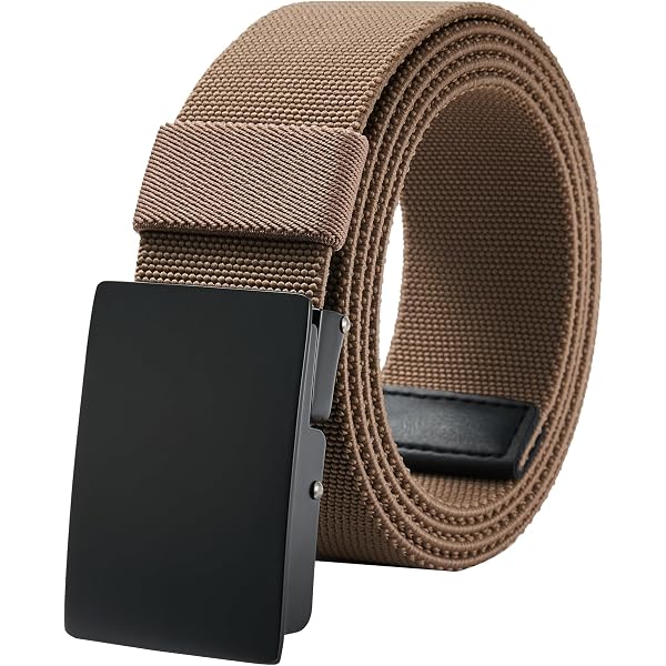 3829 Two Tone Striped Metal Buckle Nylon Quick Release Colorful Belt Key Ilfuturo Two Tone Striped Nylon Metal Buckle Quick Release  main image 3