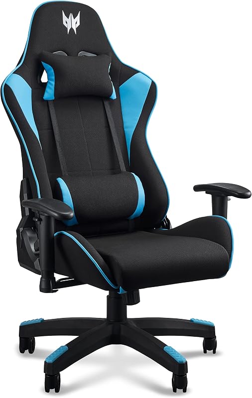 Predator Rift Lite, Silla Gaming Reclinable 155°, con Cojín Lumbar