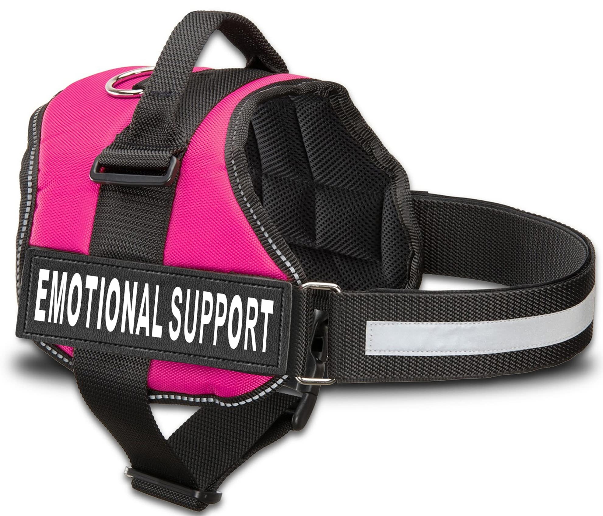 Heavy Duty Emotional Support Dog Vest Harness with Reflective Straps, Interchangeable Patches & Top Handle - ESA Dog Vest in 8 Sizes, Durable Service Harness for Working and Support Dogs โ image 1