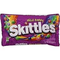 Amazon Com Skittles Wild Berry 14 Oz Bag Pack Of 2 Hard Candy Grocery Gourmet Food