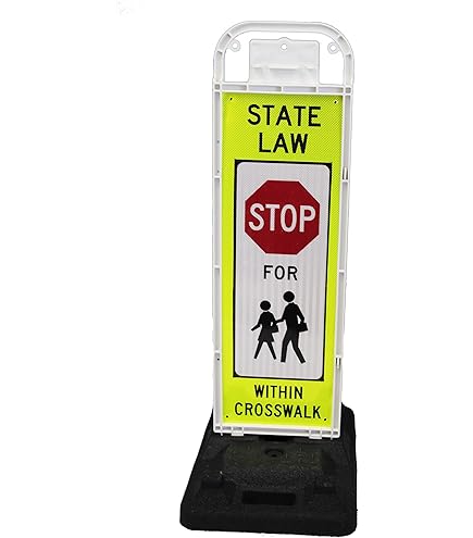 ST 様 4点 Amazon.com: STOP FOR PEDESTRIAN, MUTCD COMPLIANT. Crossing
