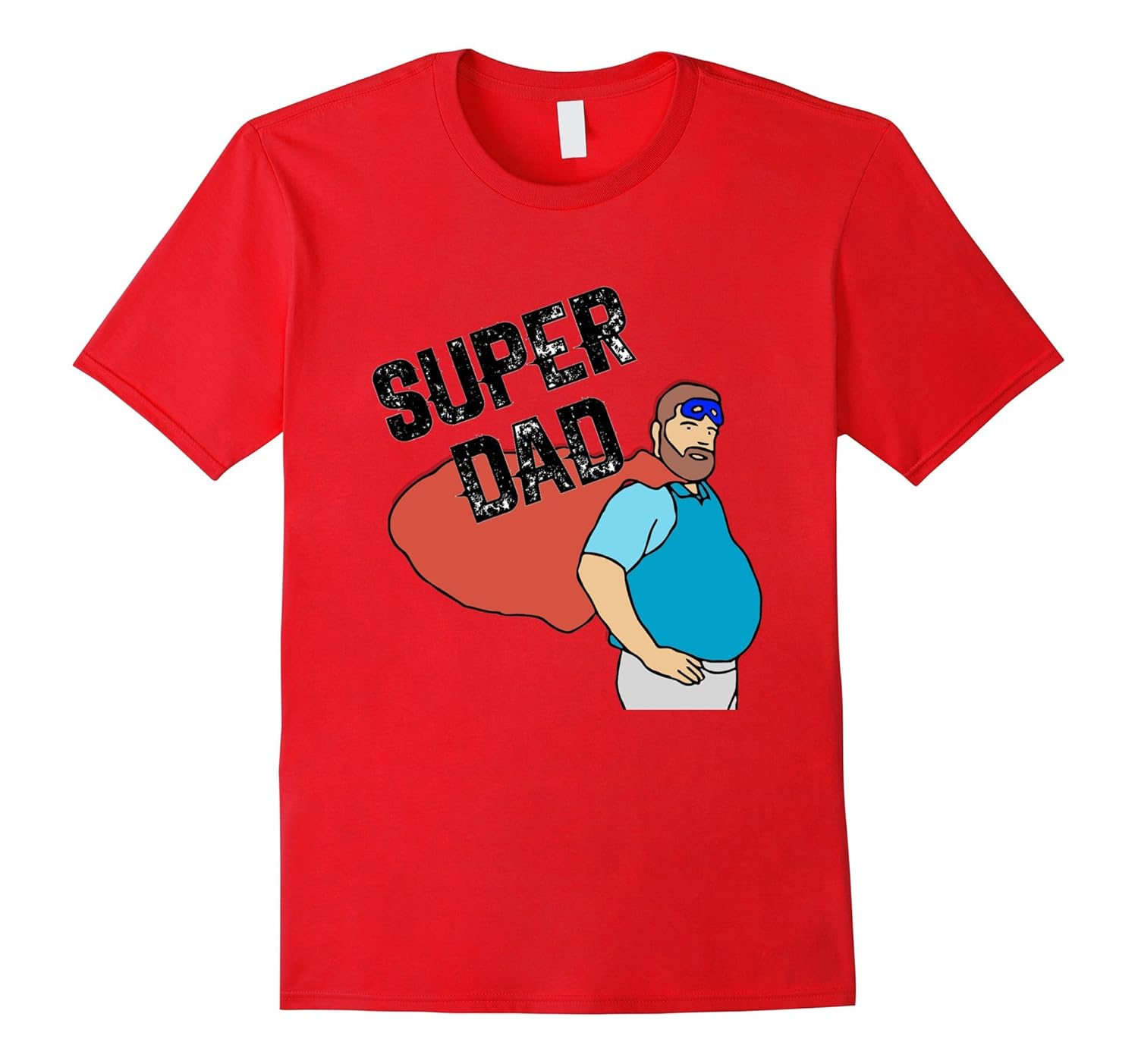 Mens Super Dad T Shirt Gifts For Dad Who Has Everything-anz