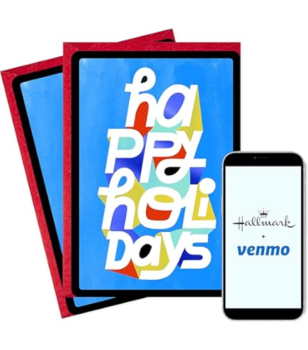 Amazon.com : Hallmark and Venmo All-Occasion Card (Turn Up the Happy) for  Birthdays, Graduations, Holidays : Office Products