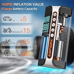 ASPERX Tire Inflator Portable Air