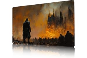 AIRCBC MTG Playmat Non-Slip Rubber Backing Printing Commander Board Game Desk Mat Duel Mat TCG Playmat PTCG Playmat 24x14 inches and Free Storage Bags (LOTR-02)