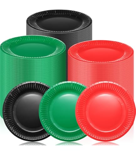 Suministros Para Fiestas Del De Julio, Platos De Papel