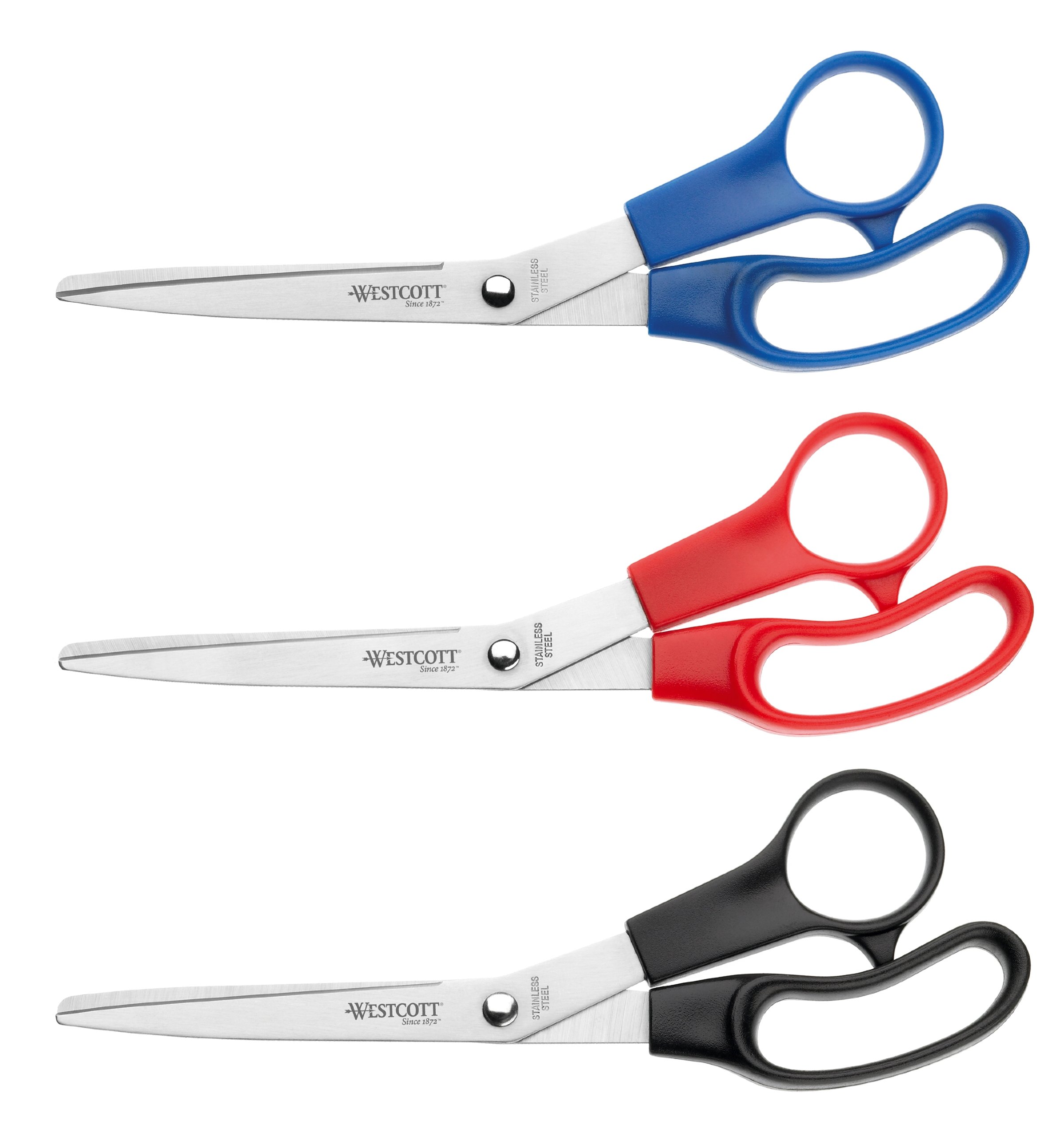 Westcott 8-inch Standard Value Scissors (Pack of 3) — image 1