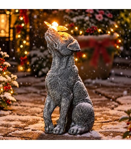 Hi-Line Gift 87688 Decorative Rottweiler Sitting Large Dog Statue