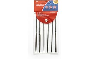 Crescent Nicholson 6 Pc. Assorted Miniature File Set - 42030L