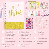 ADUSRIZ Teen Girls Diary Gift Set Stationery Scrapbook Kit 8-14 view 2