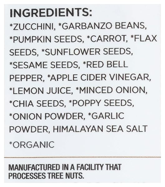 BRAD’S RAW ORGANIC EVERYTHING ZUCCHINI VEGGIE FLATS, 3 OZ