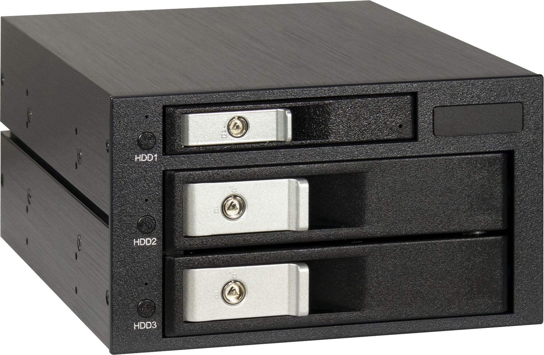 Inter-Tech IPC ST-3525 Removable Frame 2 x 5.25 Inches and 1 x 2.5 Inches