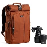 Think Tank FocusPoint 30L RollTop Camera Backpack - Urban Rust: Expandable Travel &amp; Camera Backpack with Laptop Sleeve, Quick Side and Back Access, Rain Cover &ndash; Versatile Photography &amp; Travel Bag