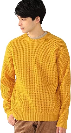 Amazon ビーミング ライフストア By ビームス ニット セーター B Ming By Beams ウォッシャブル ワッフルニット メンズ セーター 通販