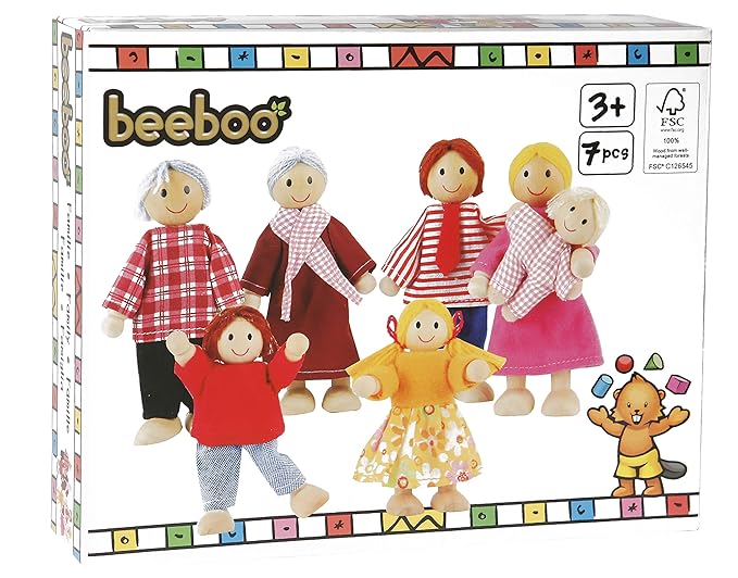 Beeboo Puppenhaus Familie